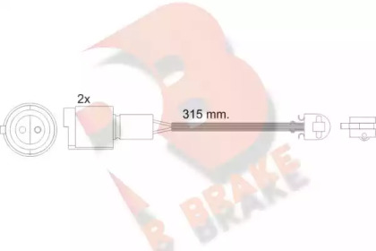 Контакт (R BRAKE: 610440RB)